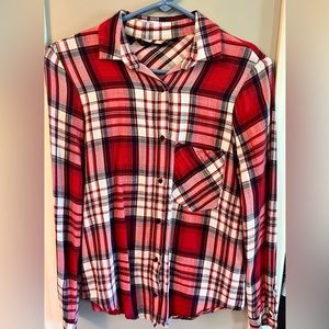 Zara plaid shirt